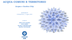 Presentazione del volume: "Garden city. Acqua, comuni e territorio"