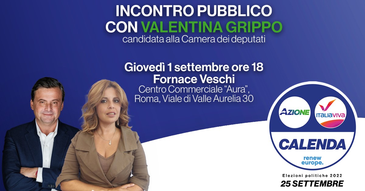 Incontro pubblico con Valentina Grippo