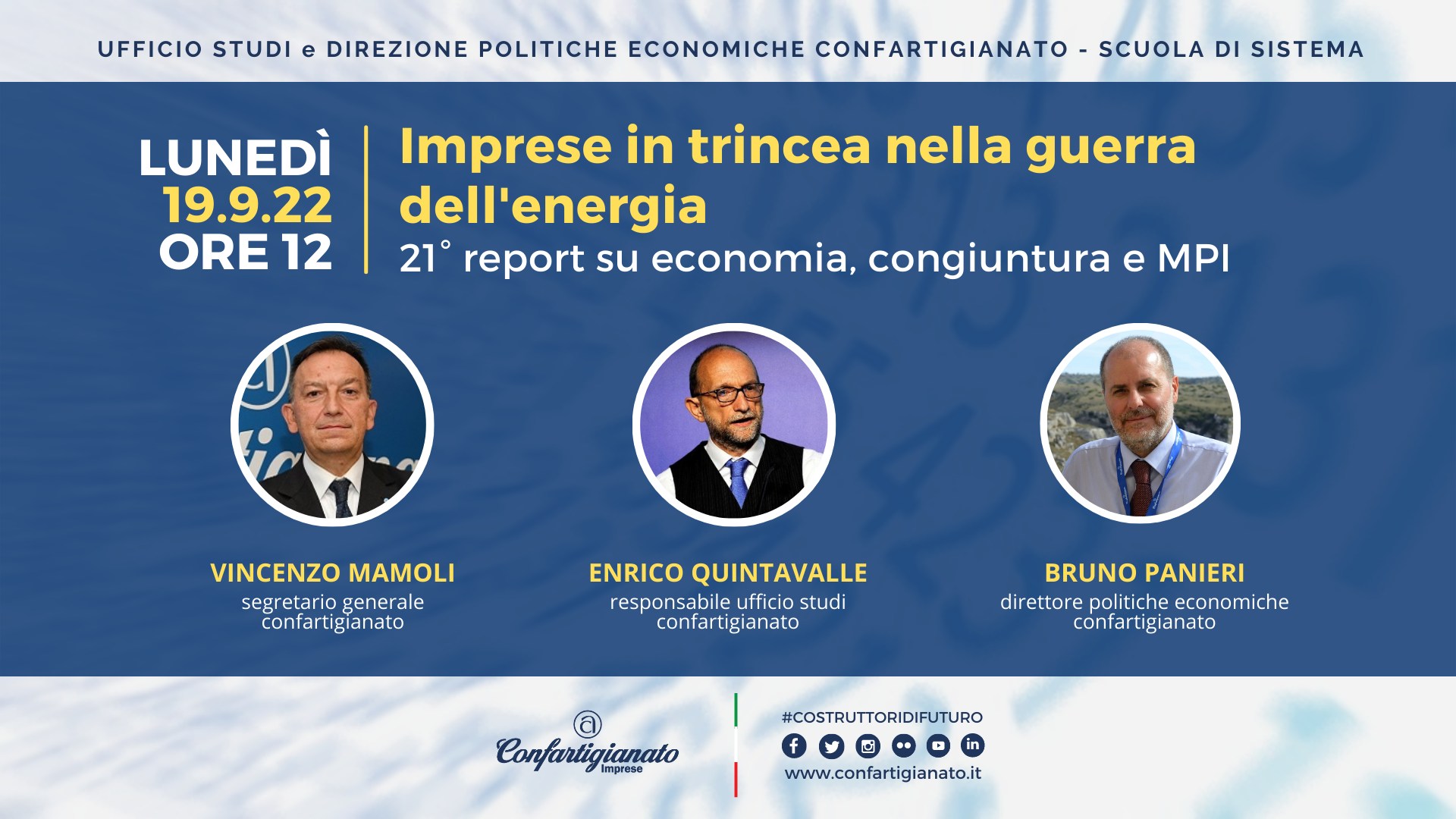 Imprese in trincea nella guerra dell'energia - Report Confartigianato Imprese