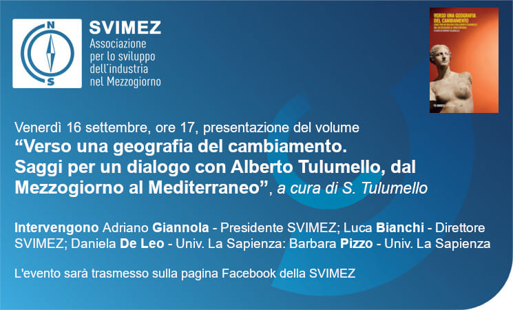 Presentazione del libro: "Verso una geografia del cambiamento"