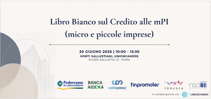 Presentazione "Libro Bianco sul Credito alle mPI (micro e piccole imprese)"
