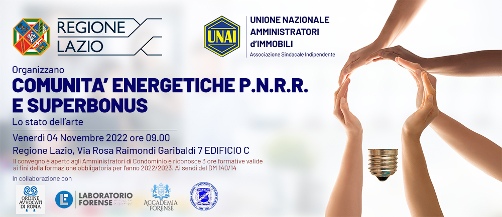 Comunità energetiche, PNRR e superbonus. Lo stato dell'arte