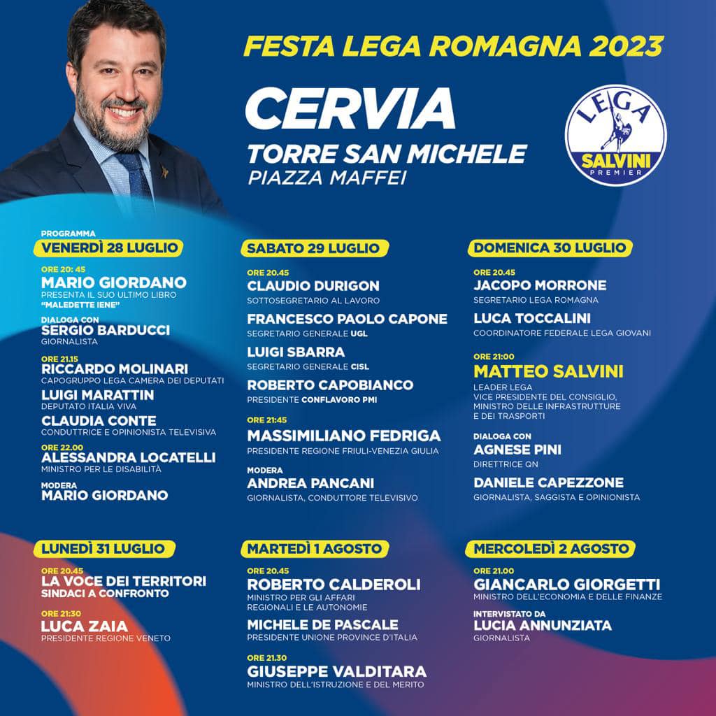 Festa della Lega Romagna 2023