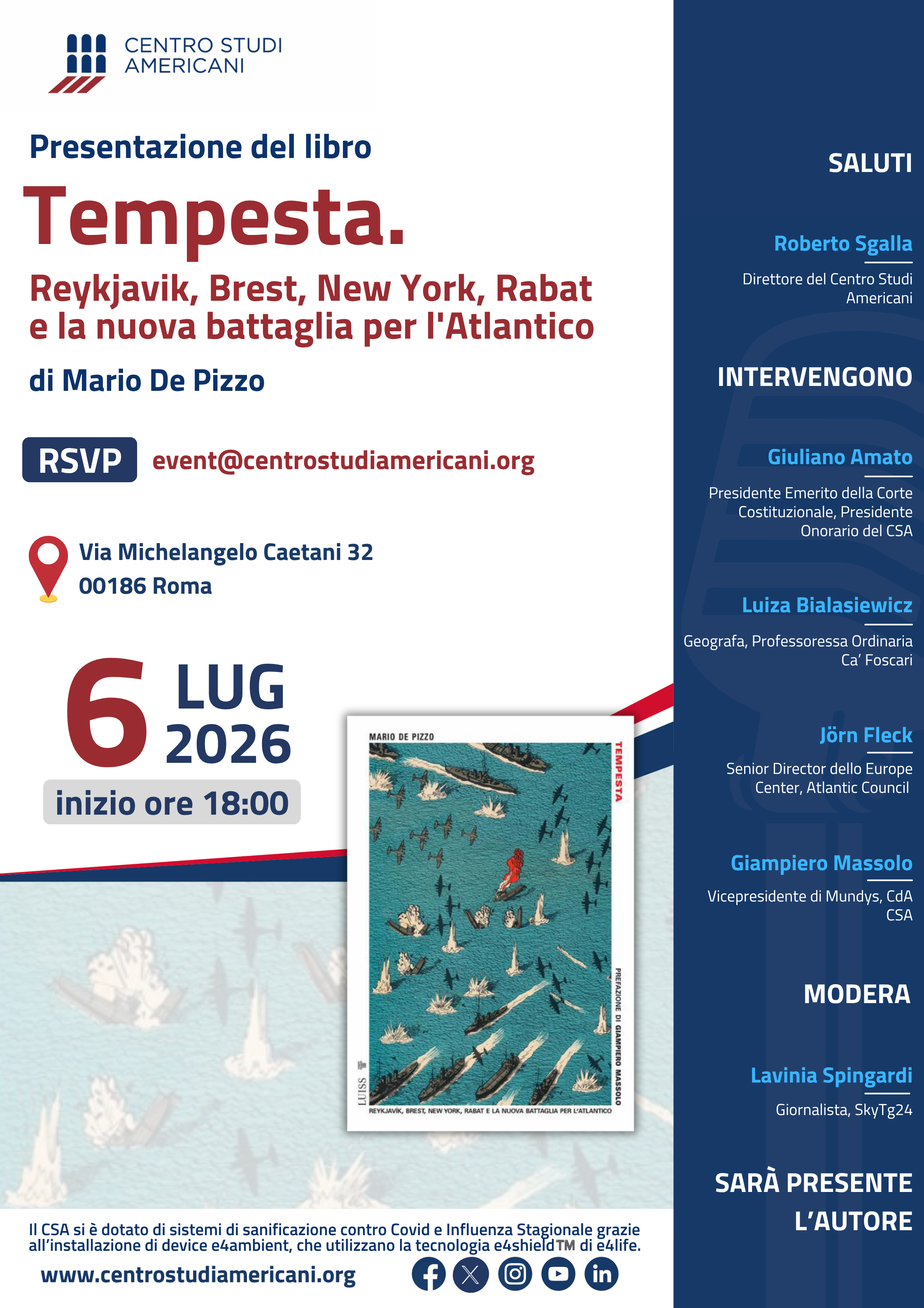 Presentazione del libro: "Tempesta" 