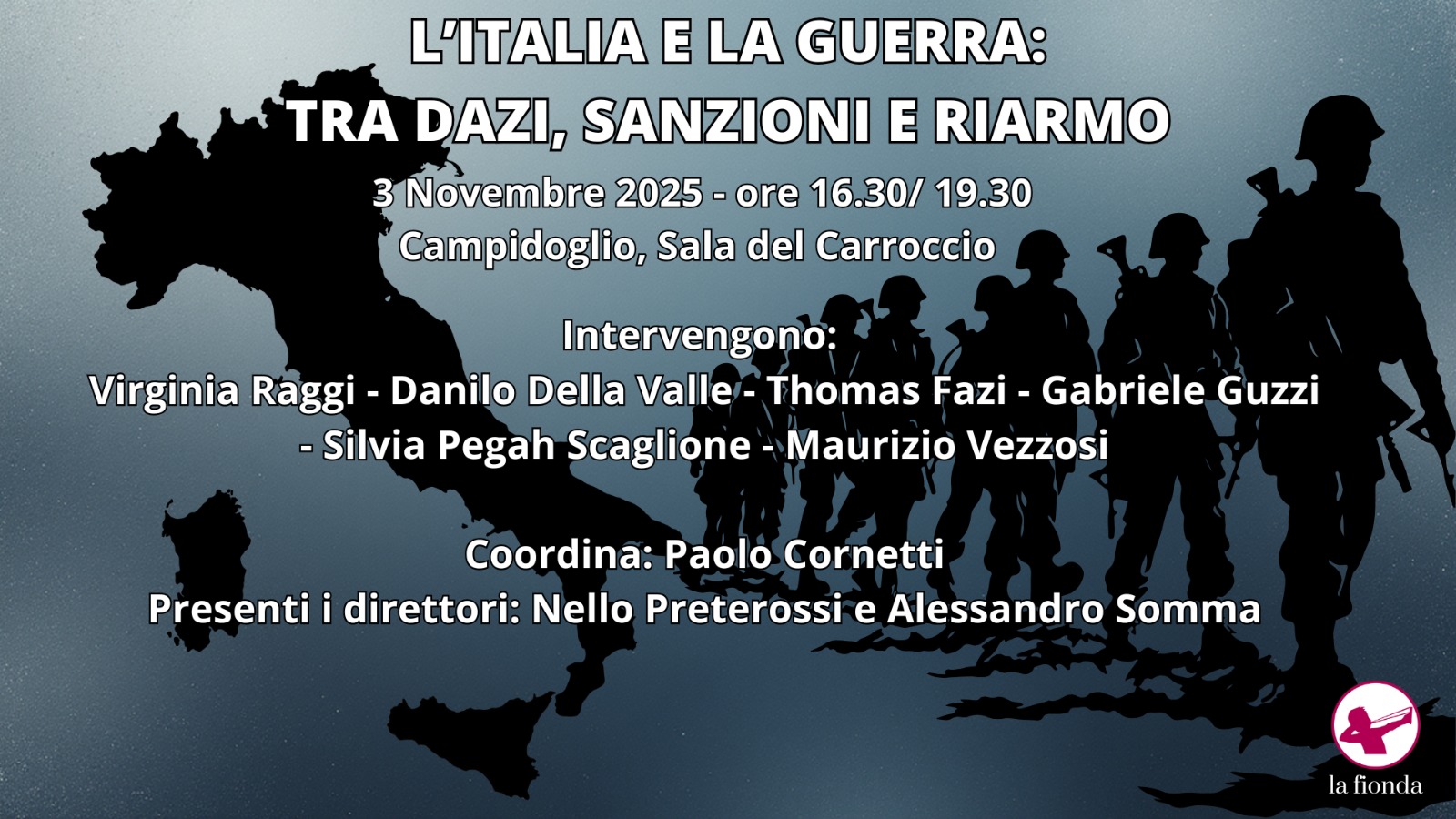 L’Italia e la guerra: tra dazi, sanzioni e riarmo