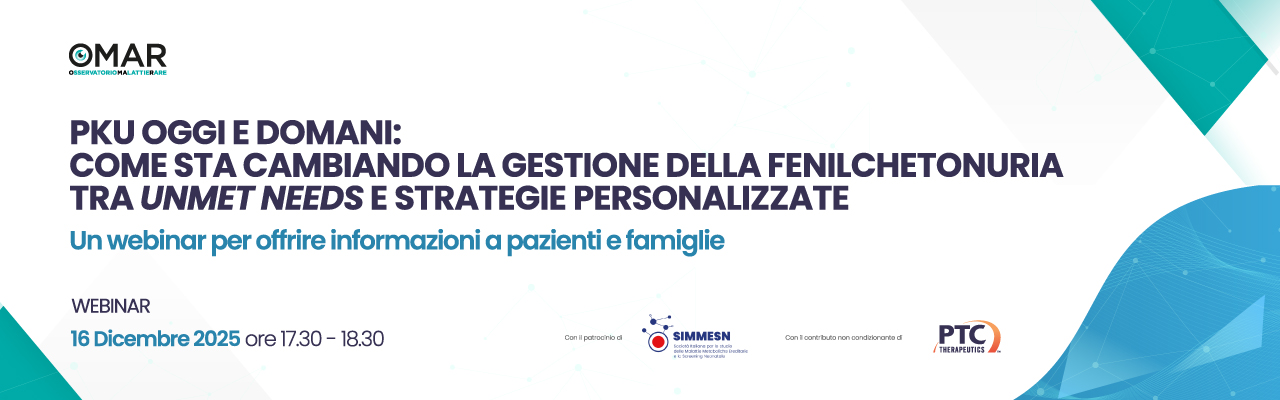 PKU oggi e domani: come sta cambiando la gestione della fenilchetonuria tra unmet needs e strategie personalizzate