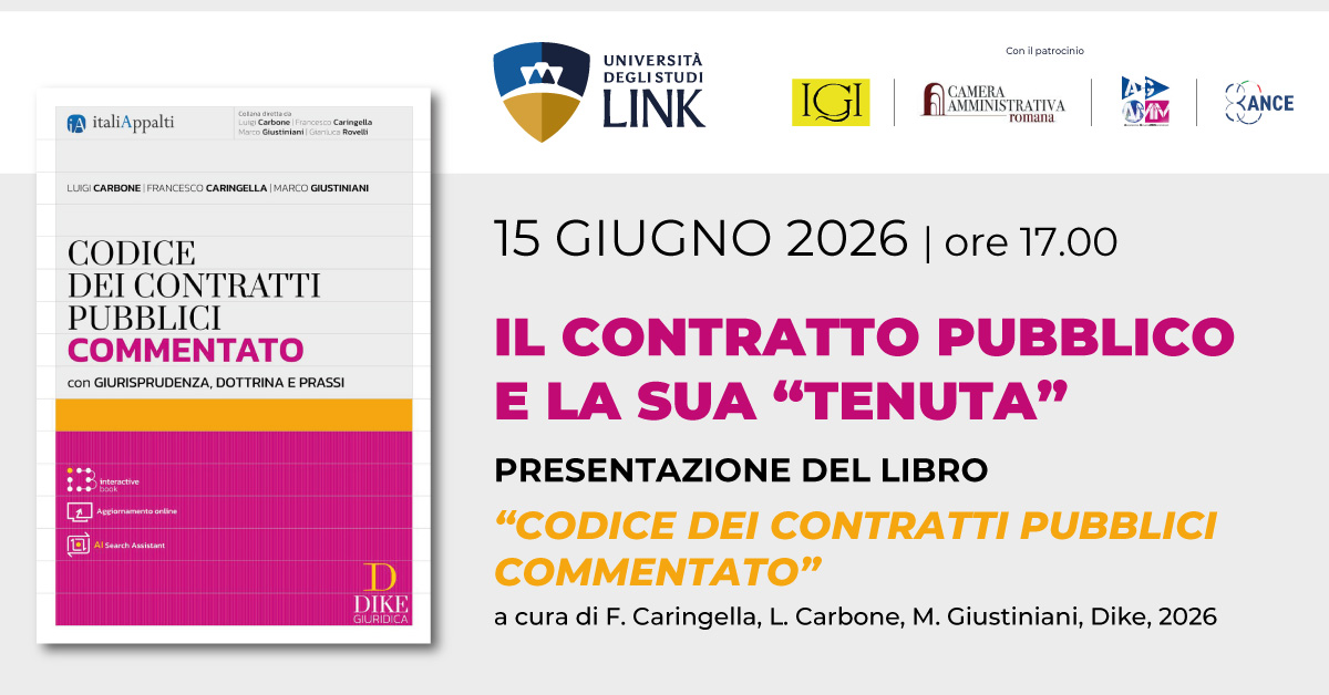 Il contratto pubblico e la sua "tenuta"