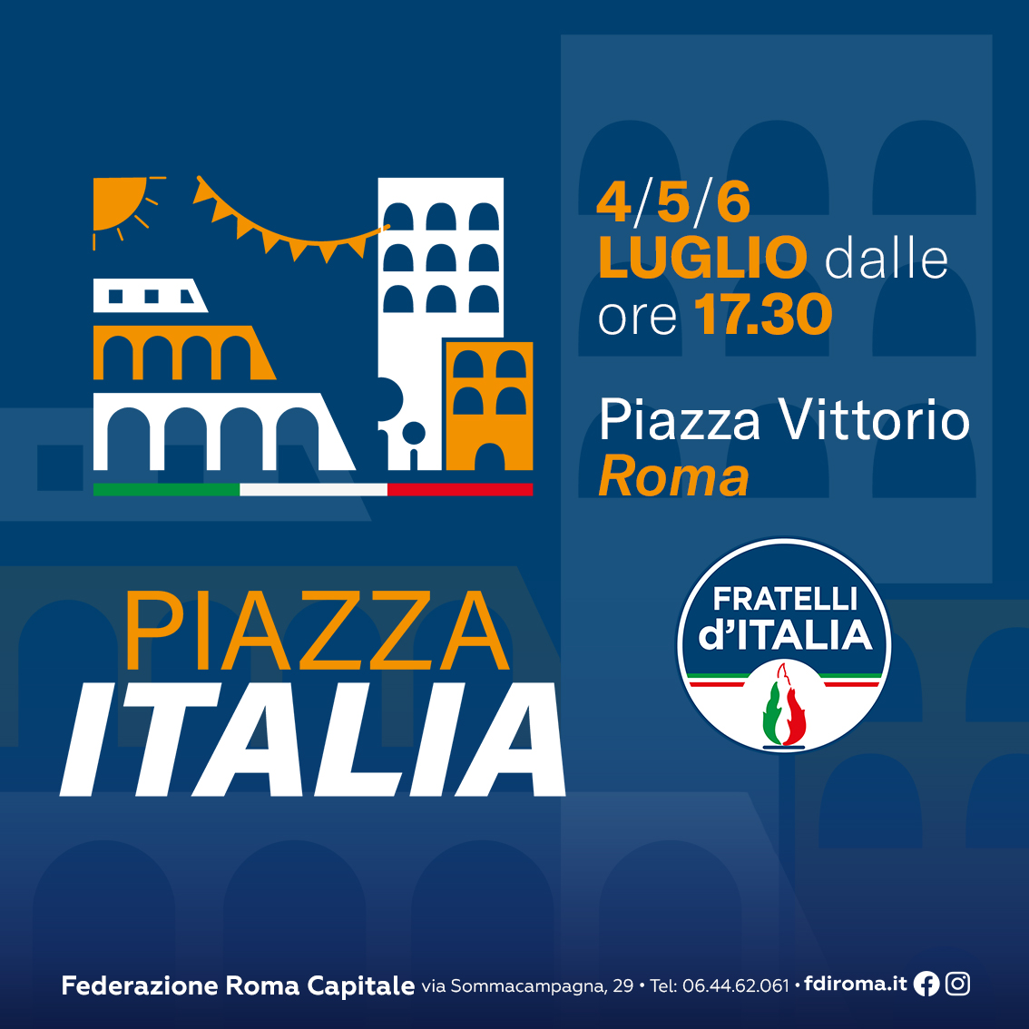 Piazza Italia 2024