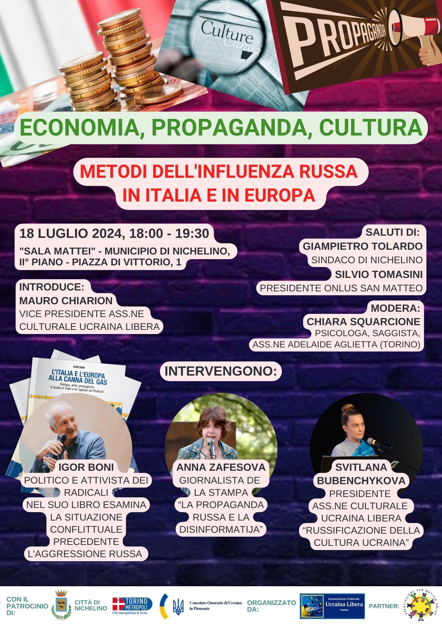 Economia, cultura, propaganda - i metodi dell'influenza russa in Italia e in Europa