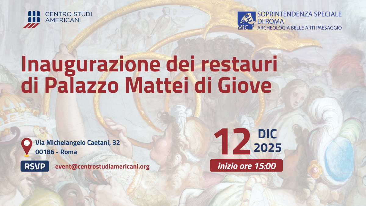 Inaugurazione dei restauri di Palazzo Mattei di Giove