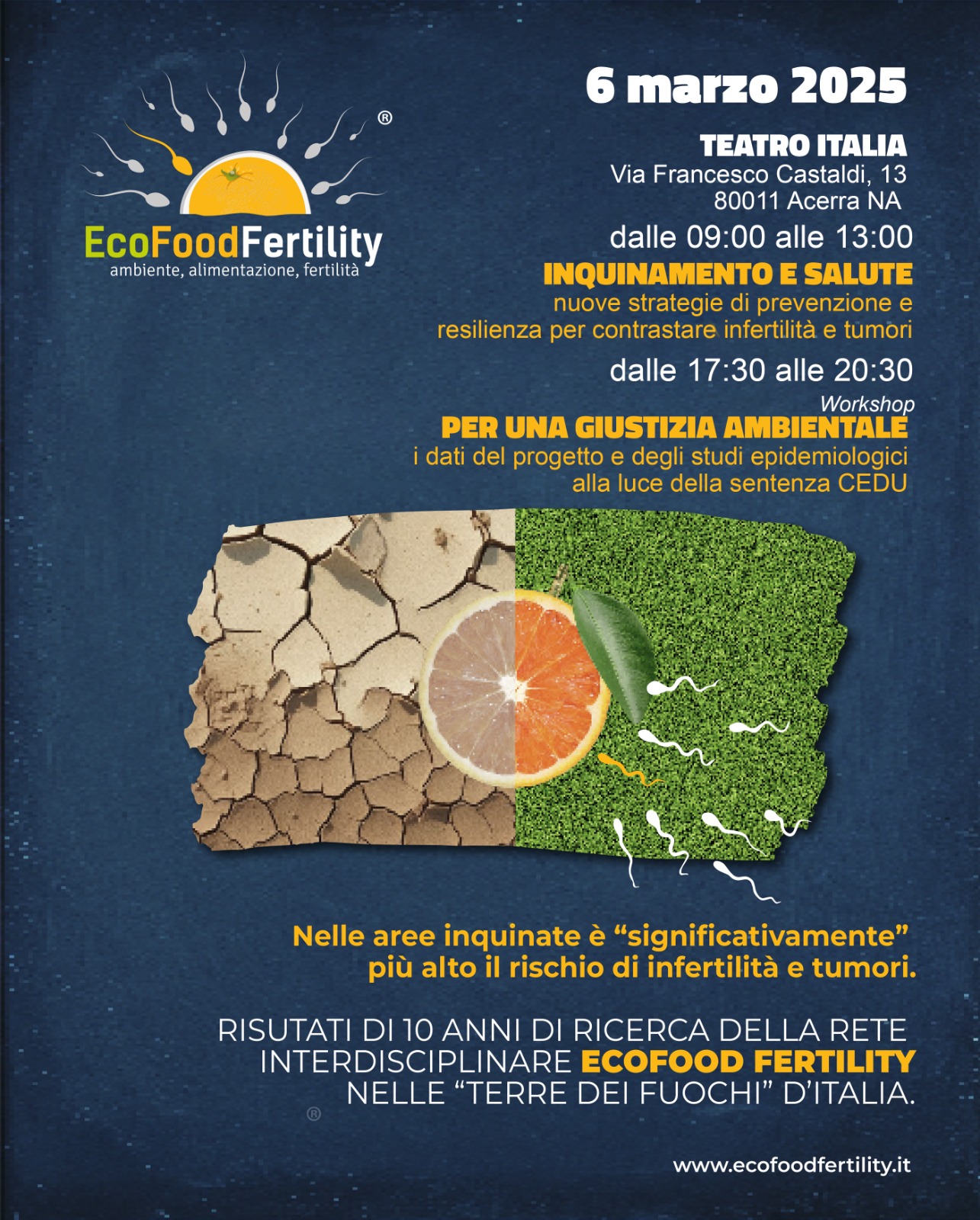 Inquinamento e Salute: nuove strategie di prevenzione e resilienza per contrastare infertilità e tumori