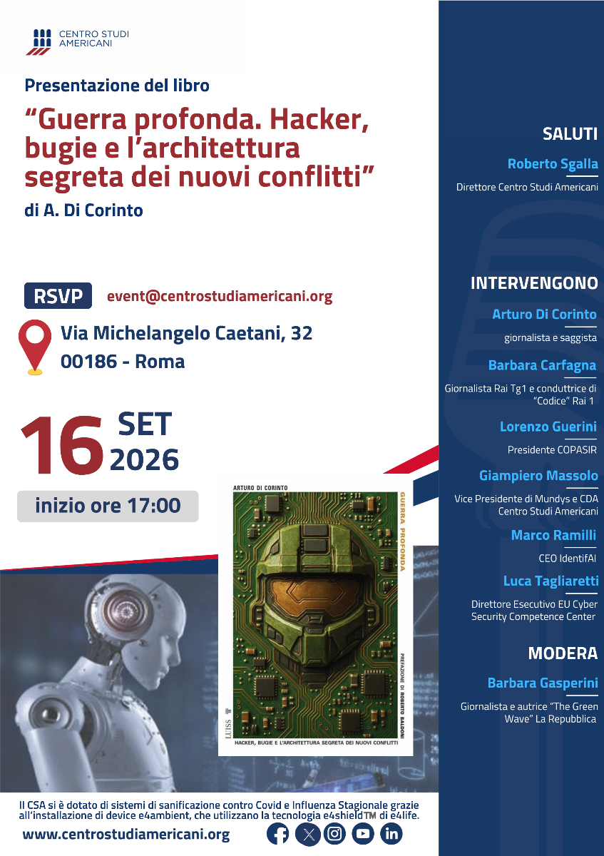 Guerra profonda. Hacker, bugie e l’architettura segreta dei nuovi conflitti