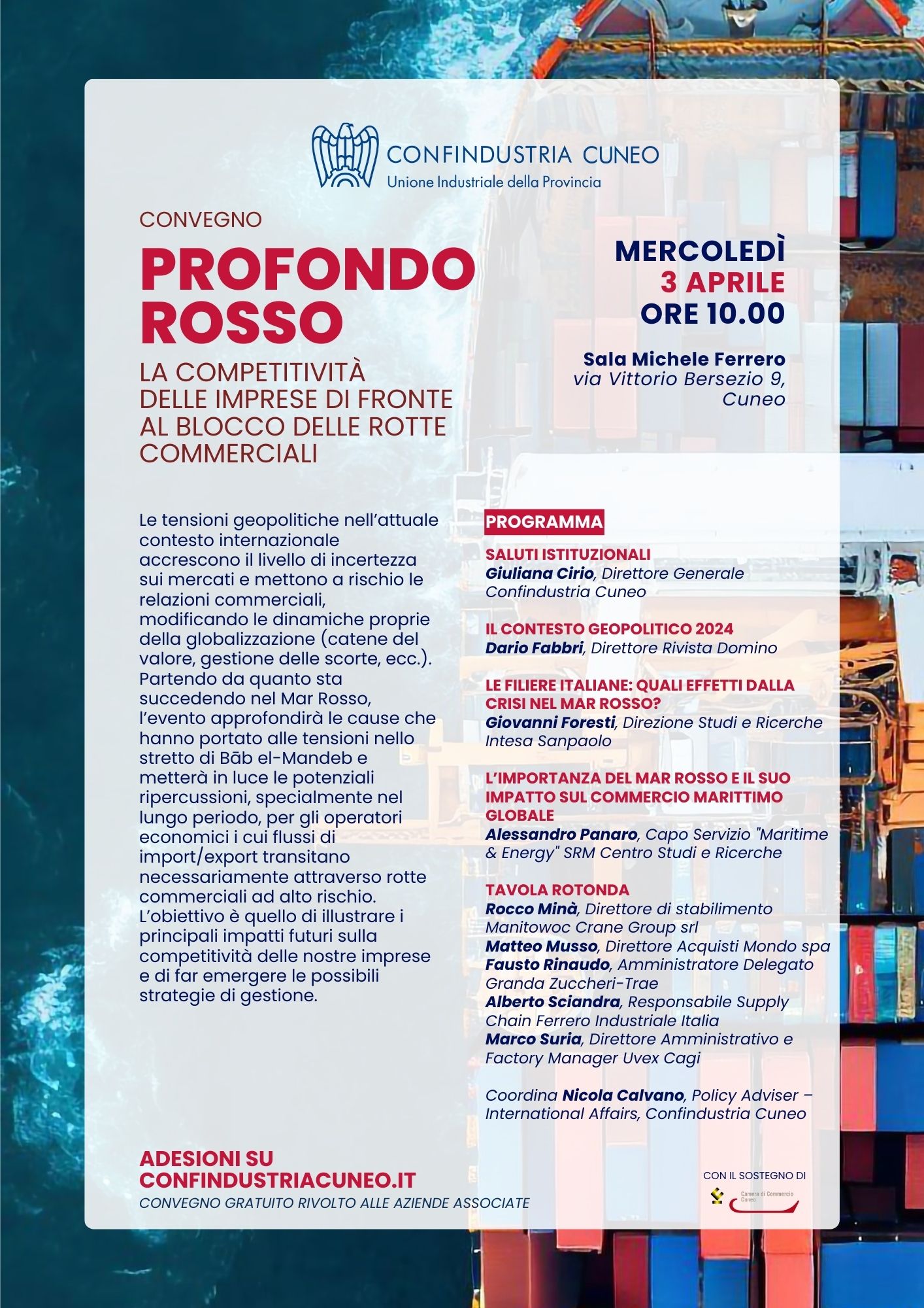 Profondo rosso - Il futuro della competitività delle imprese di fronte al blocco delle rotte commerciali