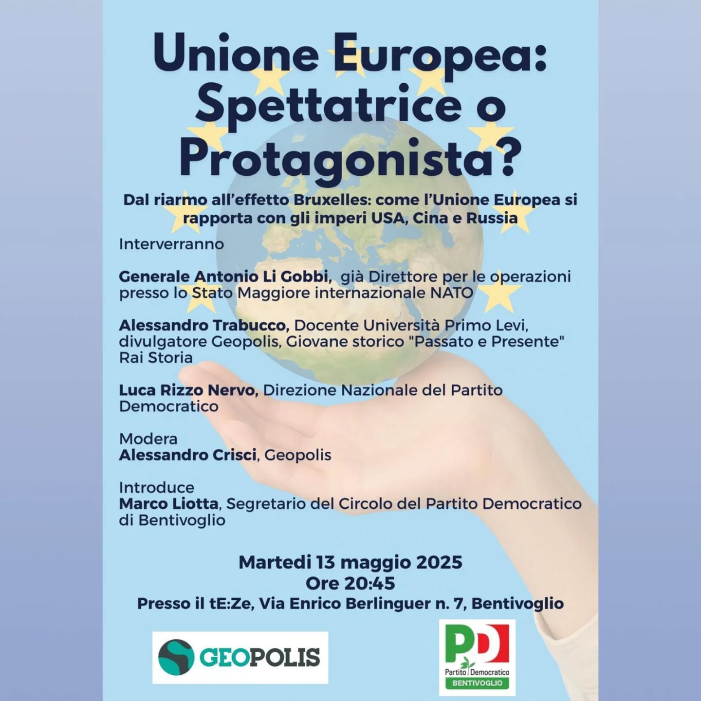Unione Europea: Spettatrice o Protagonista?