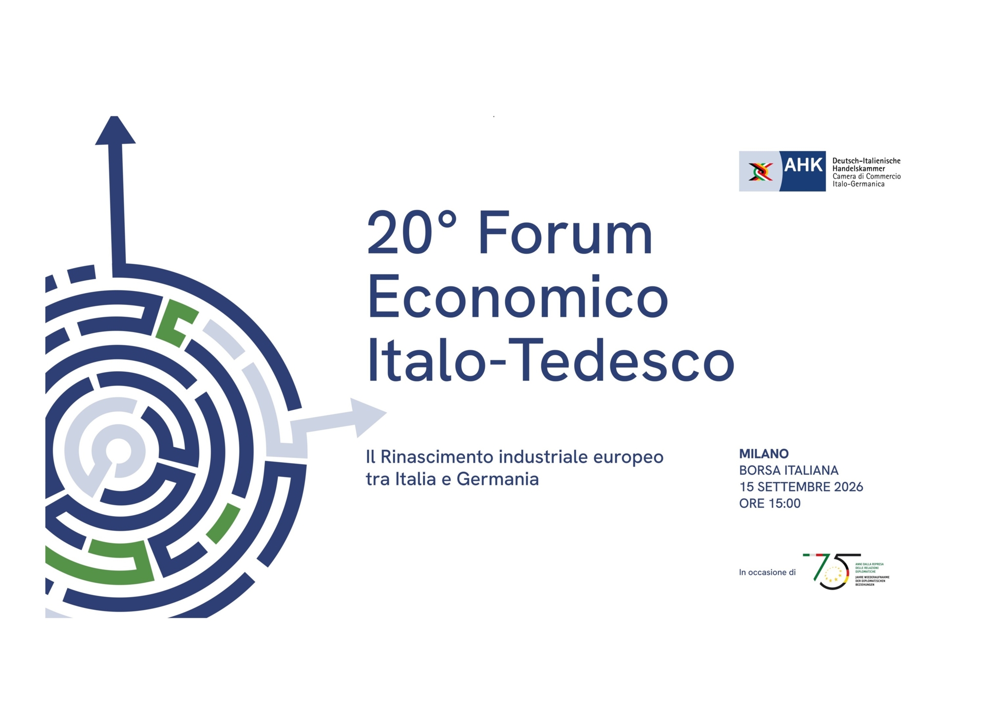 Il Rinascimento industriale europeo tra Italia e Germania
