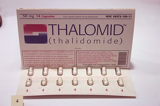 Malformazioni congenite da talidomide: una storia infinita