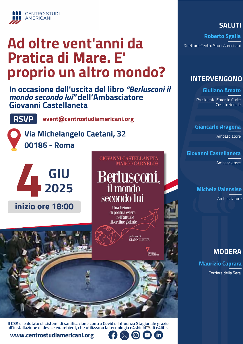Ad oltre vent’anni da Pratica di Mare. E’ proprio un altro mondo?