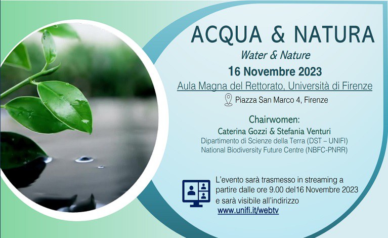 Conferenza Acqua e Natura