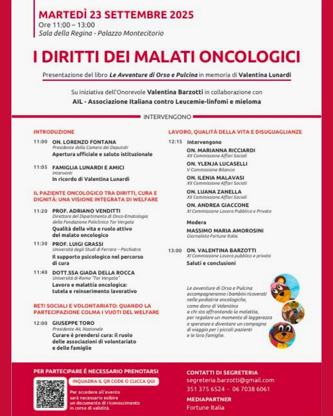 I diritti dei malati Oncologici