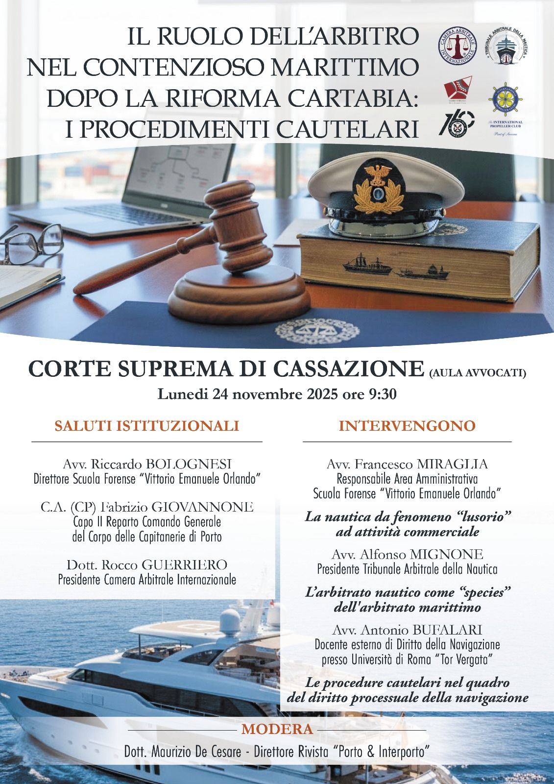 Il ruolo dell’arbitro nel contenzioso marittimo dopo la Riforma Cartabia