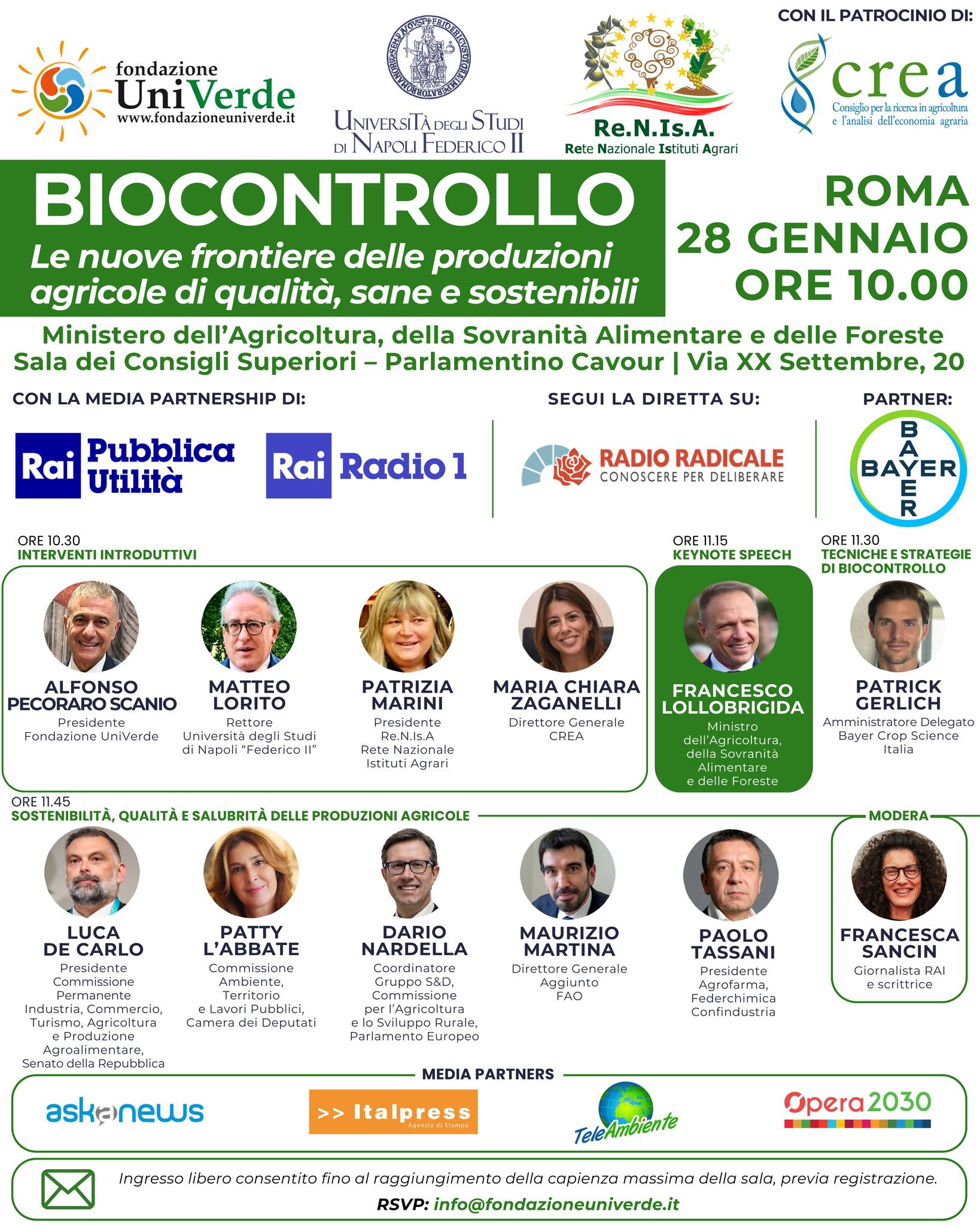 Biocontrollo. Le nuove frontiere delle produzioni agricole di qualità, sane e sostenibili