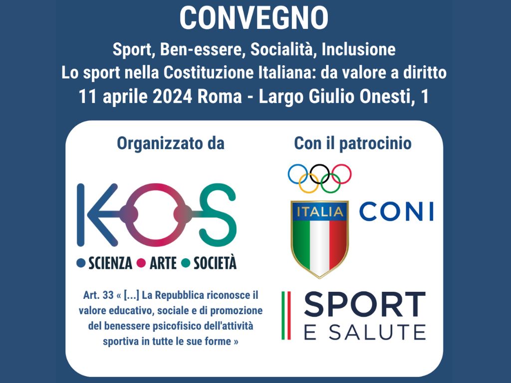 Attivit&agrave; sportiva nella Costituzione Italiana: da valore a diritto