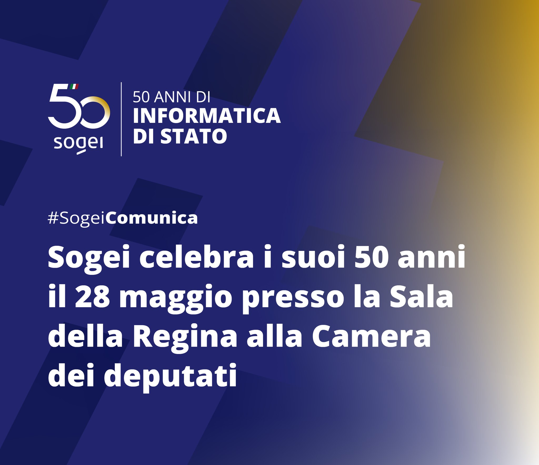 Cinquantesimo anniversario dalla nascita di Sogei