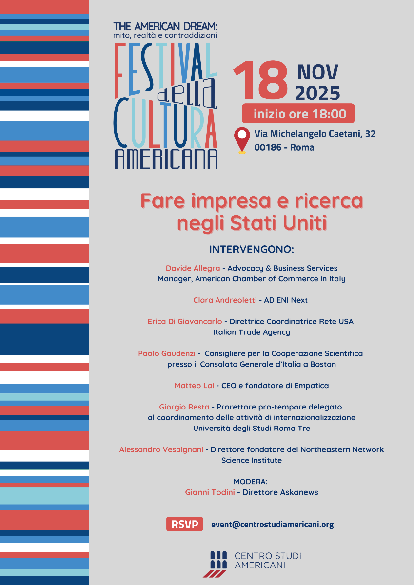 Fare impresa e ricerca negli Stati Uniti