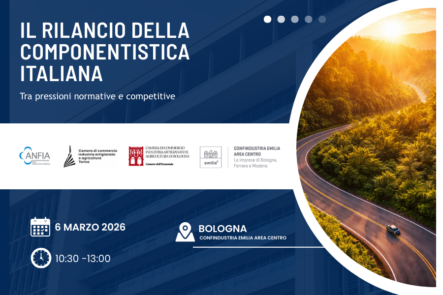 Il rilancio della componentistica automotive italiana tra pressioni normative e competitive