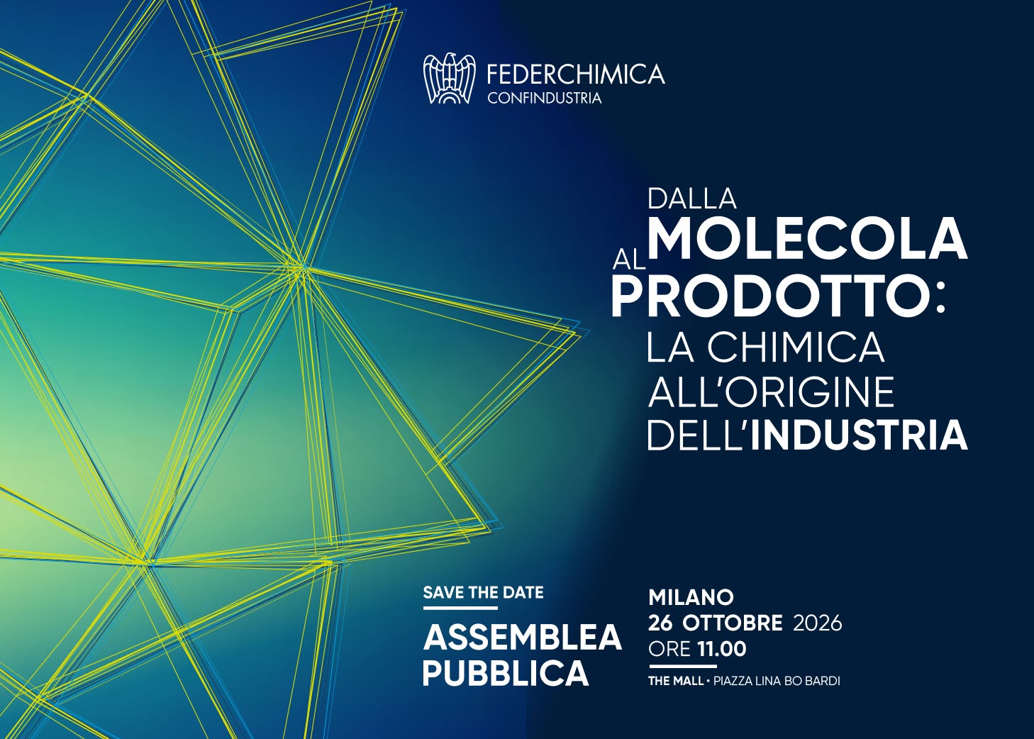 Assemblea Federchimica 2026 - Dalla molecola al prodotto: la chimica all’origine dell’industria
