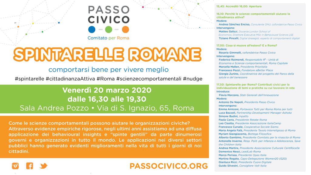 Spintarelle romane: comportarsi bene per vivere meglio