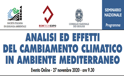 Analisi ed effetti del cambiamento climatico in ambiente mediterraneo