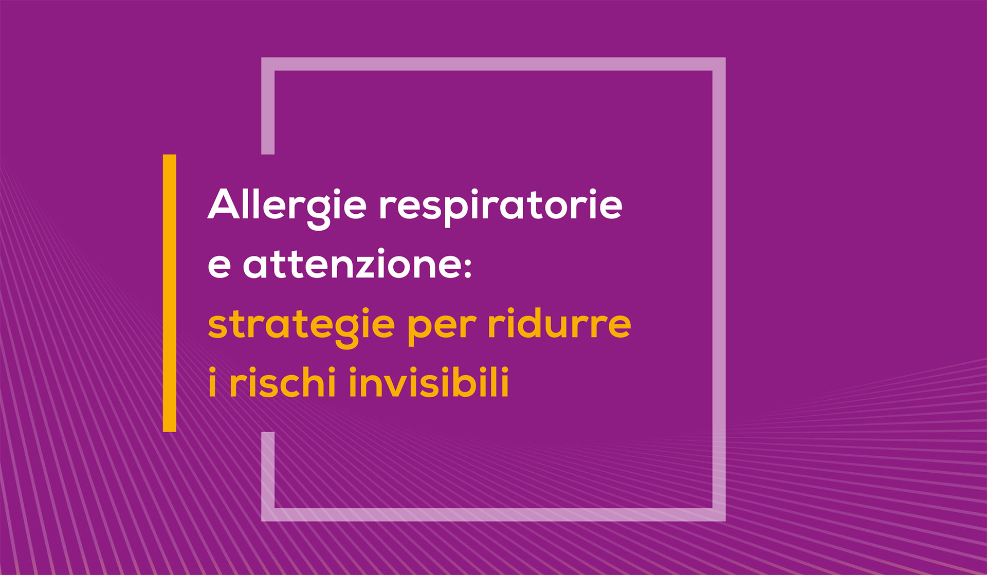 Allergie respiratorie e attenzione: strategie per ridurre i rischi invisibili