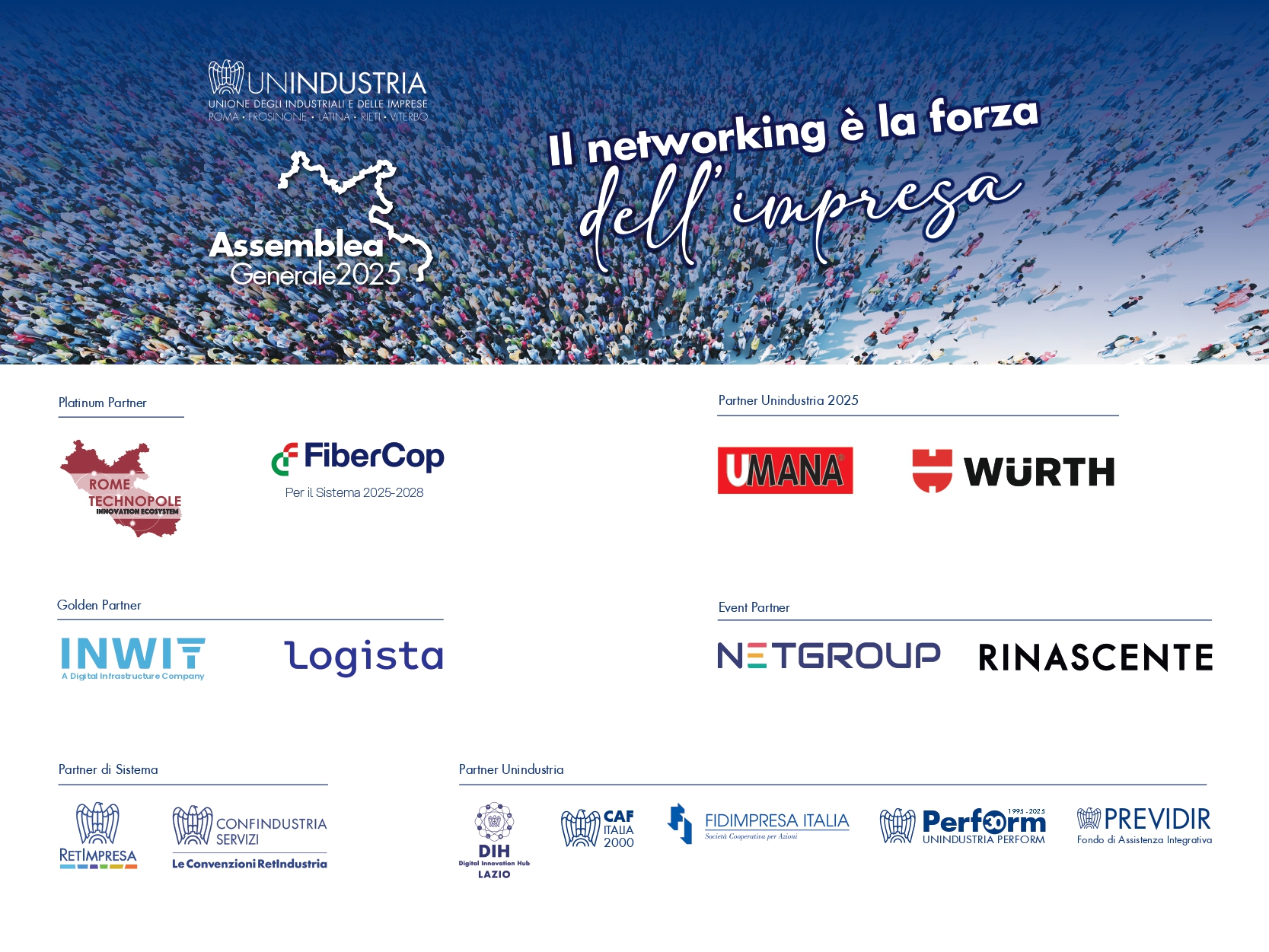 Assemblea Generale di Unindustria 2025