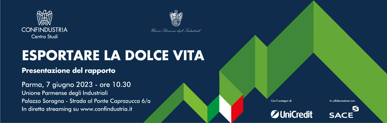 Presentazione Rapporto Esportare La Dolce Vita 2023