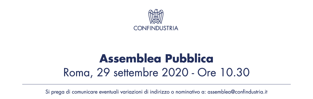 Assemblea Pubblica Confindustria