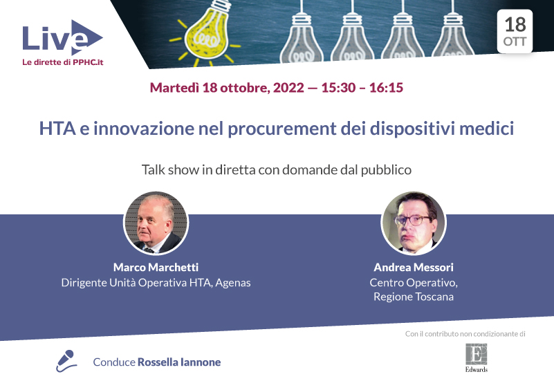 HTA e innovazione nel procurement dei dispositivi medici