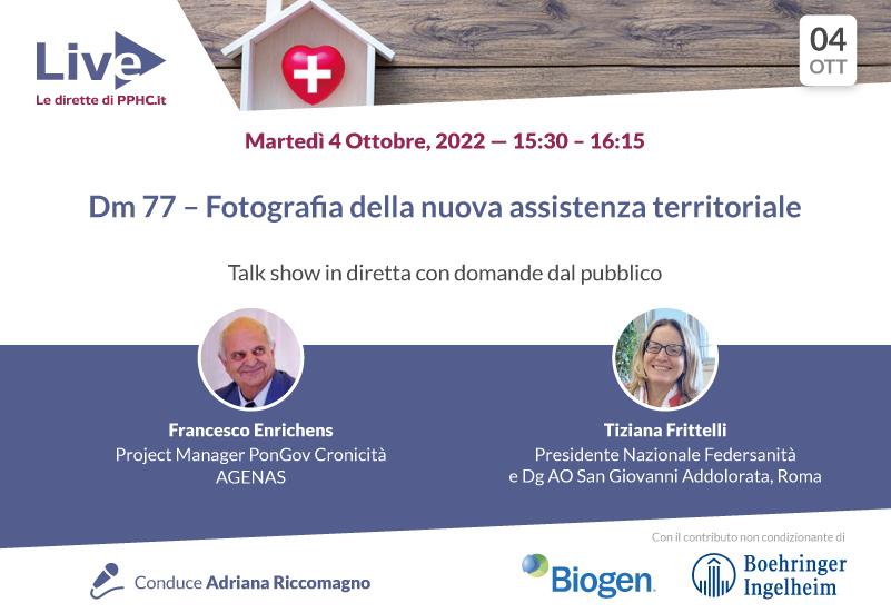 Dm 77 – Fotografia della nuova assistenza territoriale