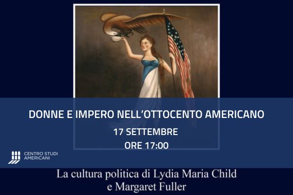 Presentazione del libro: “Donne e impero nell’Ottocento americano”