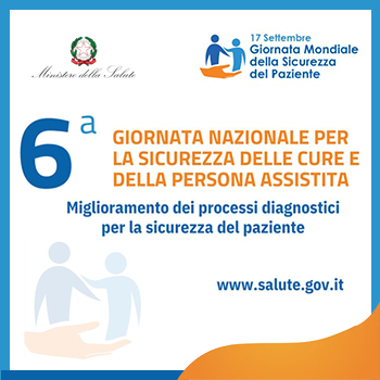 Sesta Giornata nazionale per la sicurezza delle cure e della persona assistita