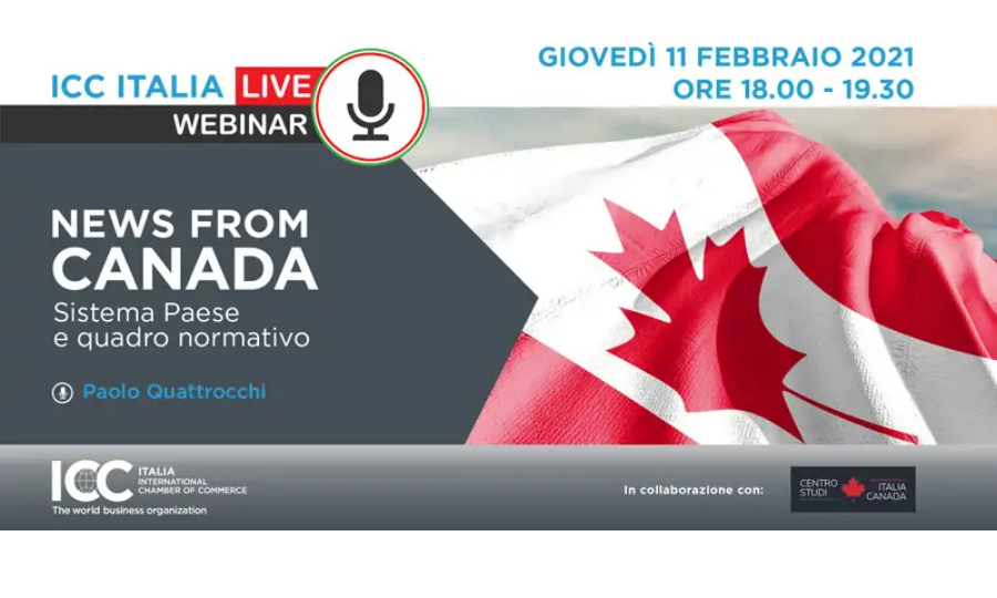 News from Canada. Sistema Paese E Quadro Normativo