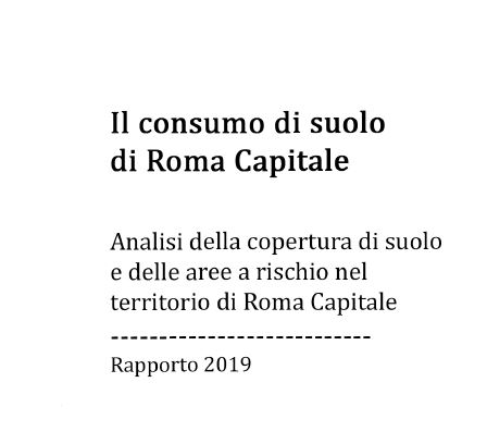 Il consumo di suolo nel territorio di Roma Capitale