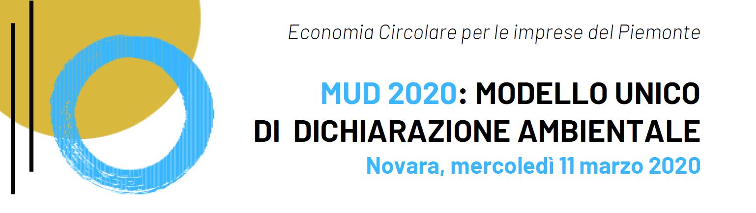 Economia Circolare per le imprese del Piemonte - Modello unico di dichiarazione ambientale