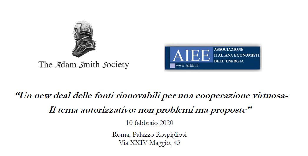 Un new deal delle fonti rinnovabili per una cooperazione virtuosa. Il tema autorizzativo: non problemi ma proposte