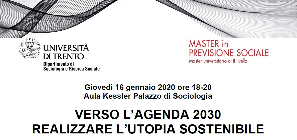 Verso l’Agenda 2030. Realizzare l’utopia sostenibile