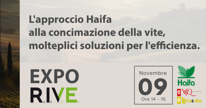 L&rsquo;approccio Haifa alla concimazione della vite, molteplici soluzioni per l&rsquo;efficienza