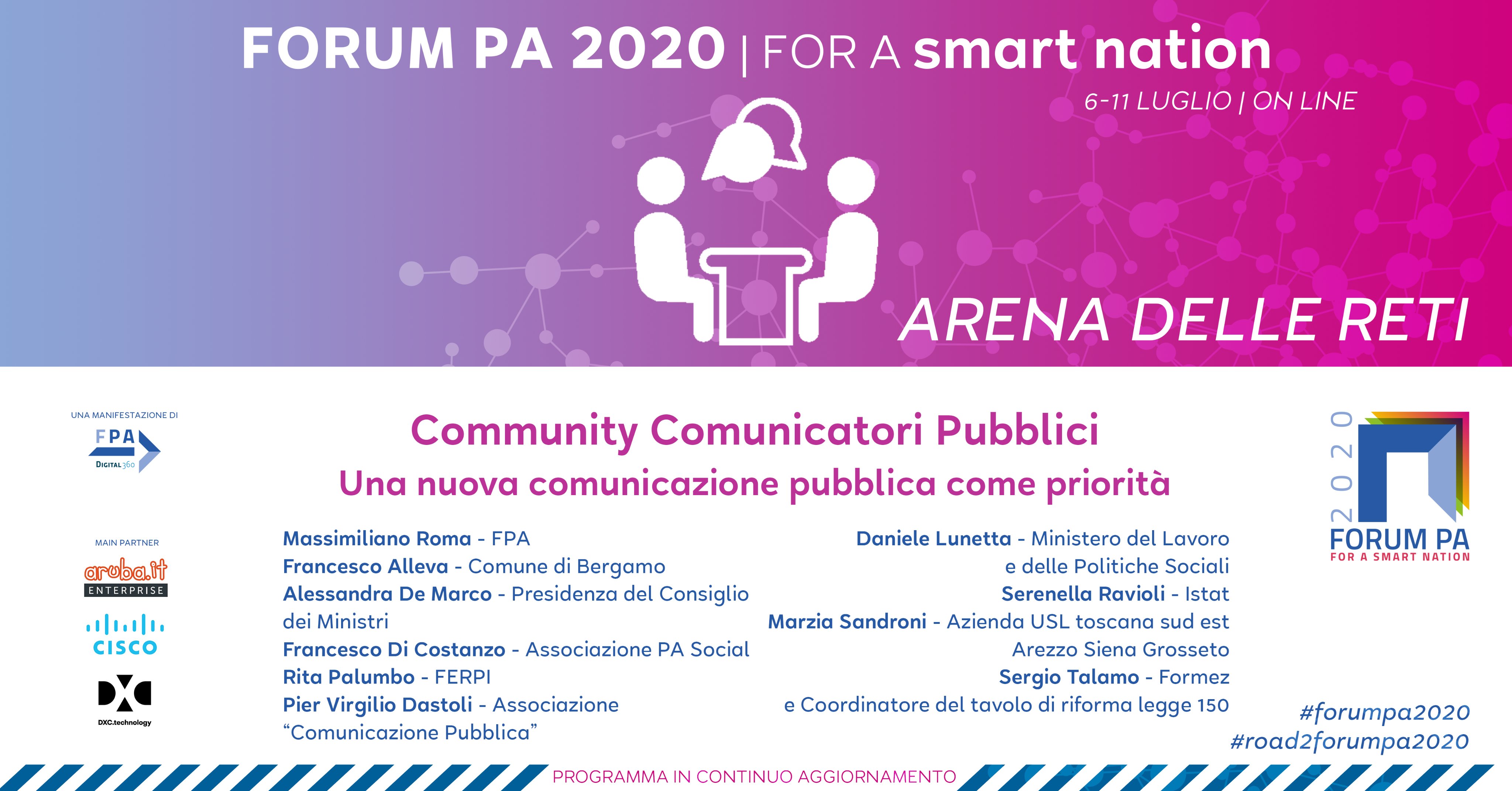 Community Comunicatori Pubblici – Una nuova comunicazione pubblica come priorità