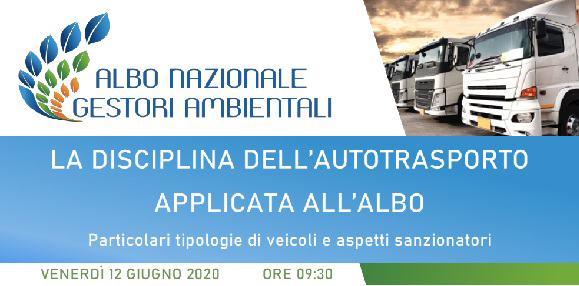 La disciplina dell’autotrasporto applicata all'Albo