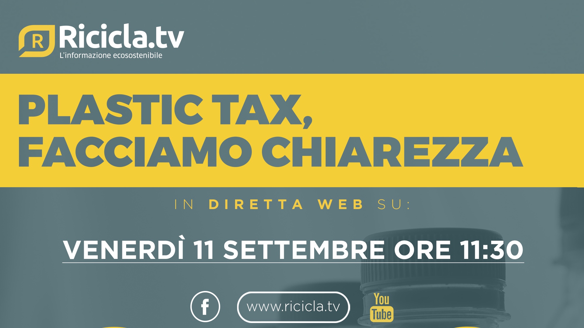 Plastic Tax, facciamo chiarezza