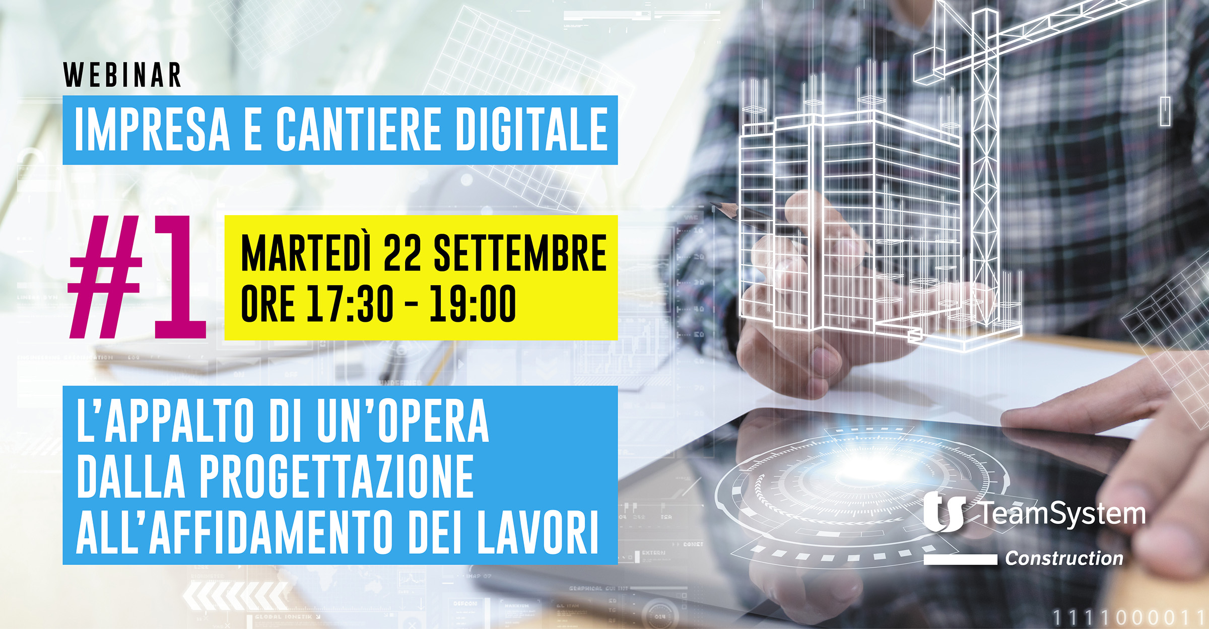 Impresa e cantiere digitale - L’appalto di un’opera dalla progettazione all'affidamento dei lavori